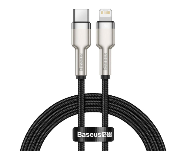 Baseus Kabel Cafule Series Metal Data USB-C / Lightning 20W PD 1 m - 1502040 - zdjęcie